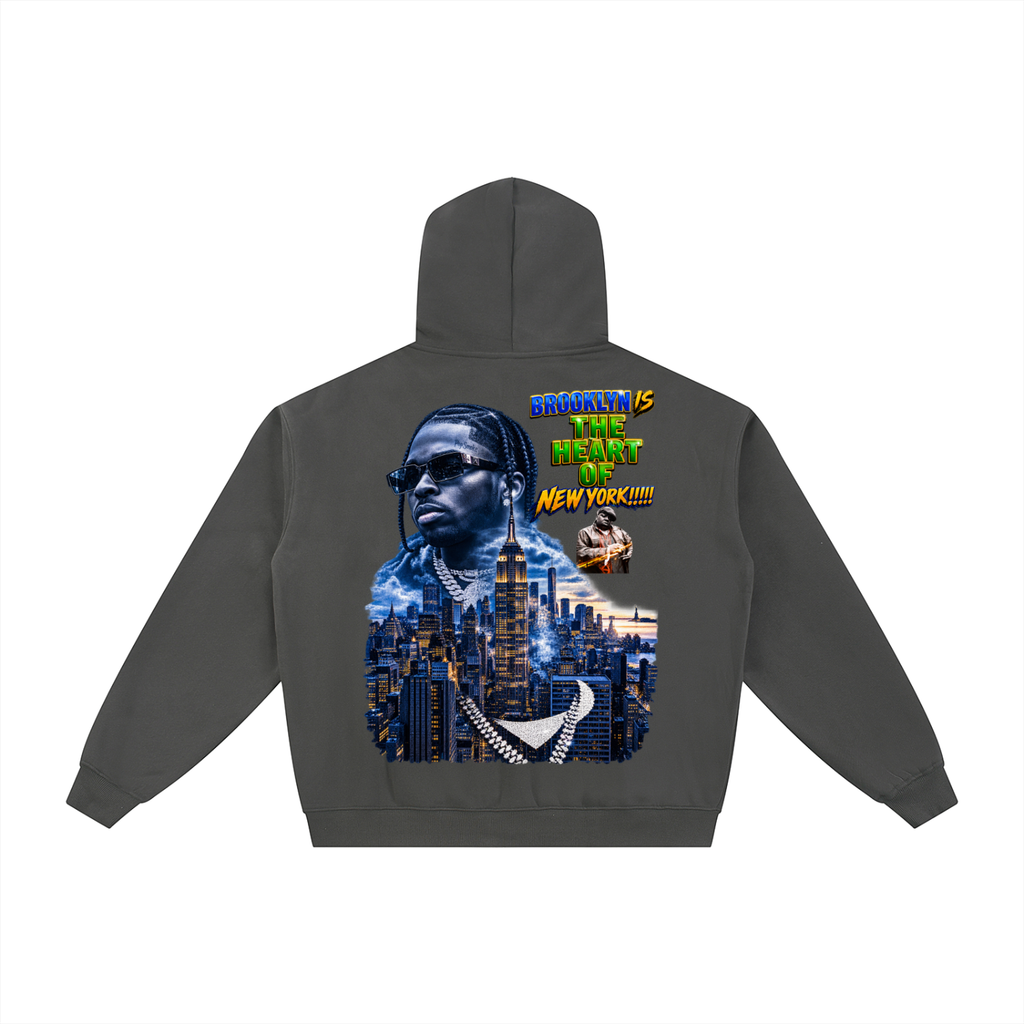Essential Fleece Zip-Through Hoodie