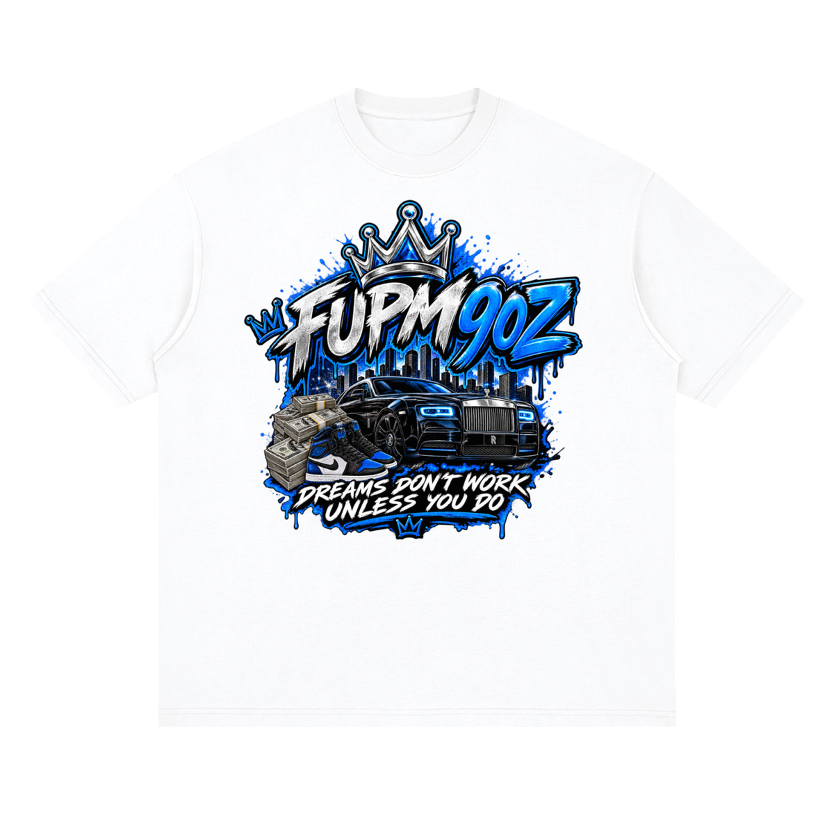 Streetwear Loose Drop Shoulder T-Shirt