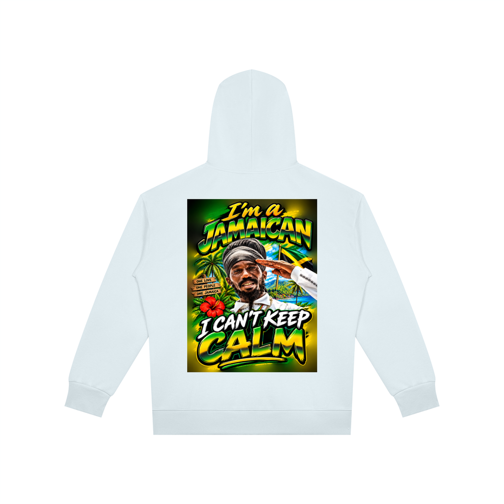 Unisex Oversized Full Zip Hoodie