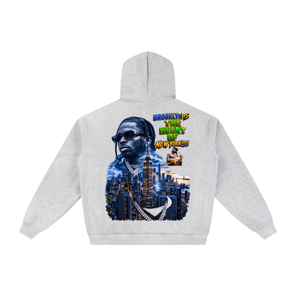Essential Fleece Zip-Through Hoodie