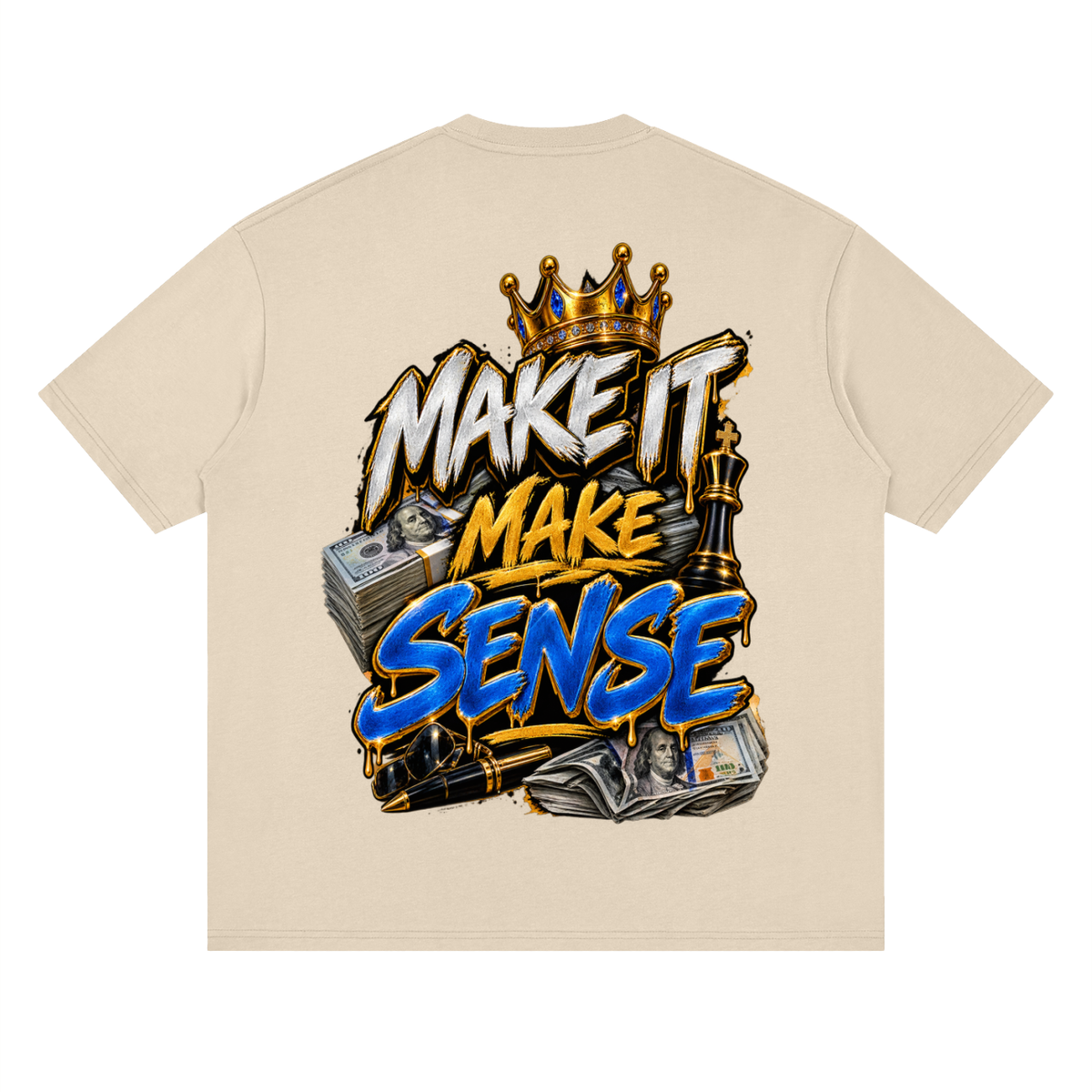 Streetwear Loose Drop Shoulder T-Shirt