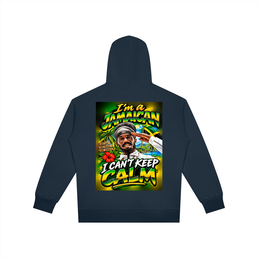 Unisex Oversized Full Zip Hoodie