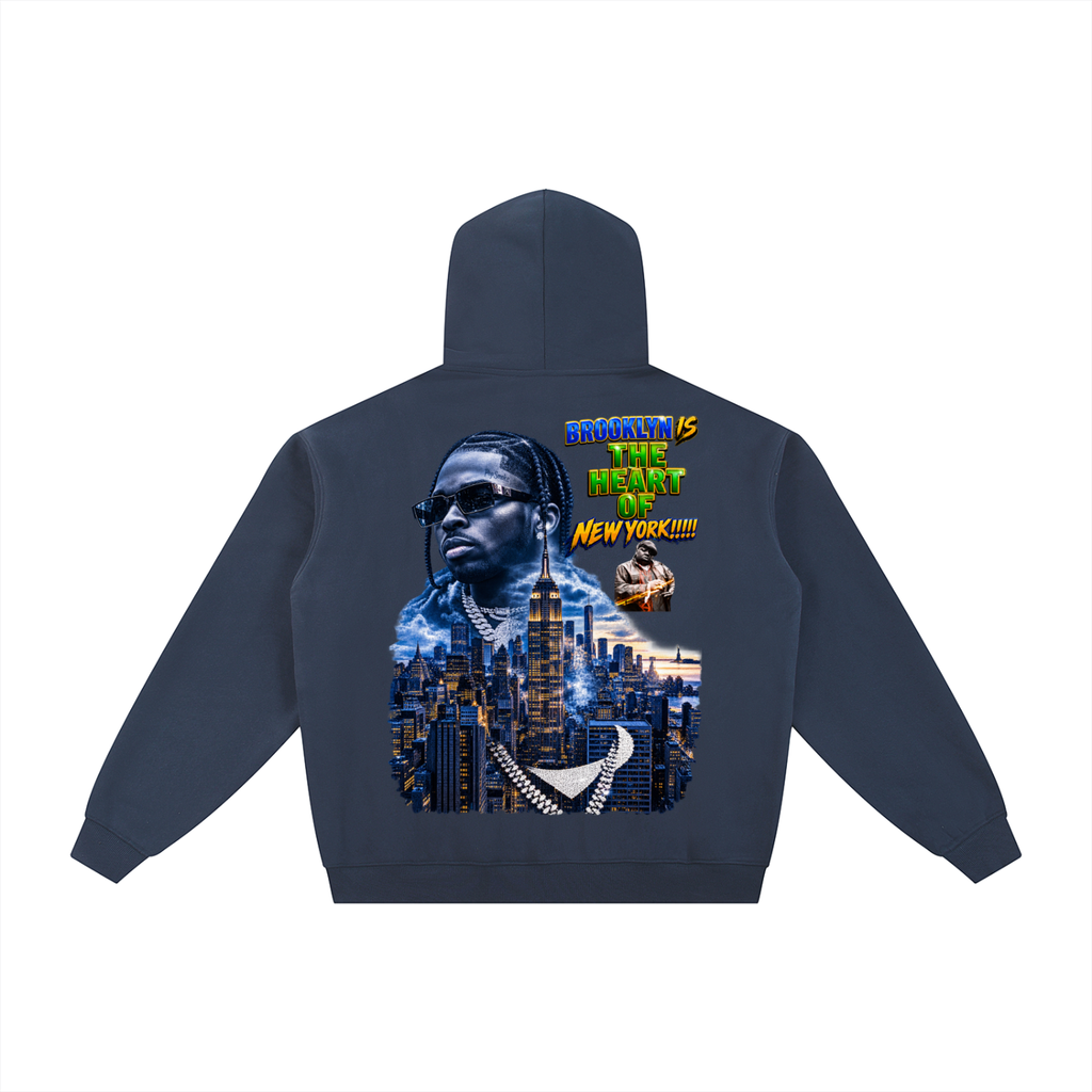 Essential Fleece Zip-Through Hoodie
