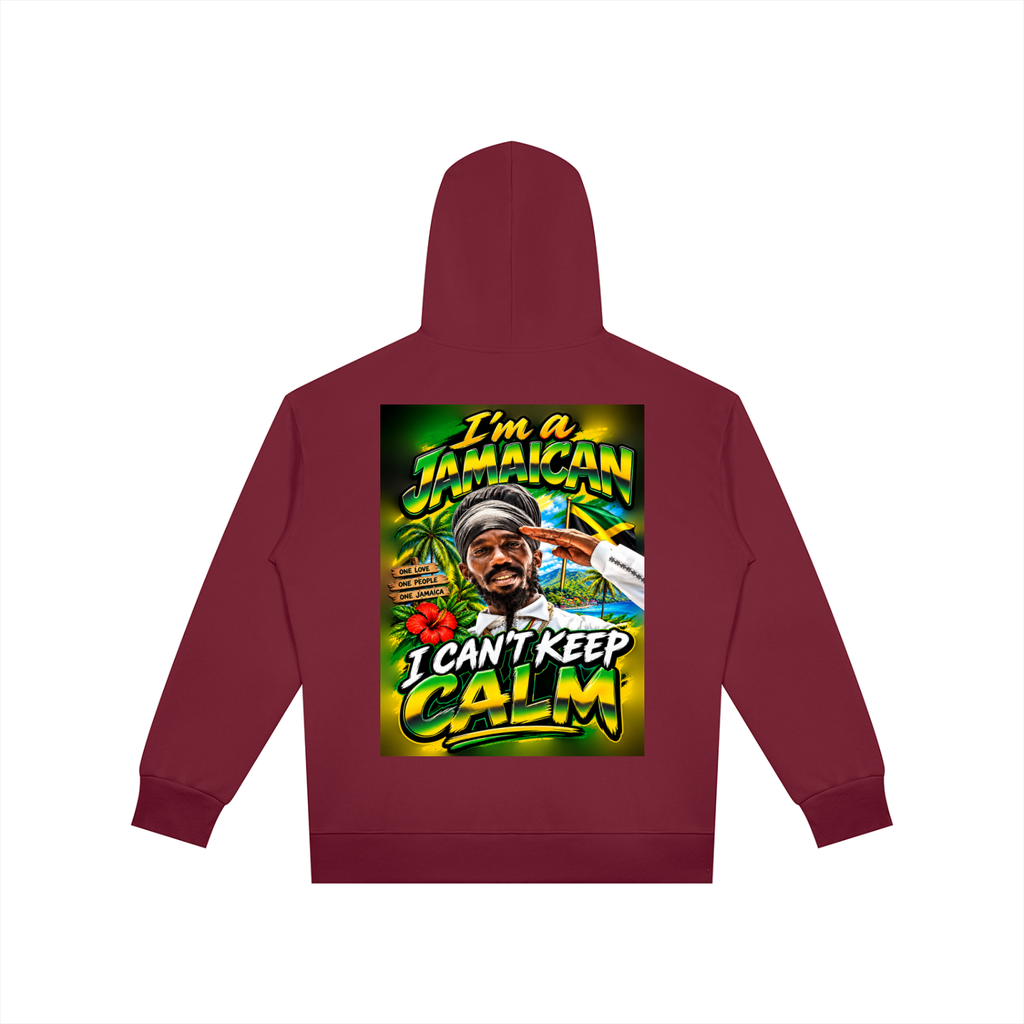 Unisex Oversized Full Zip Hoodie