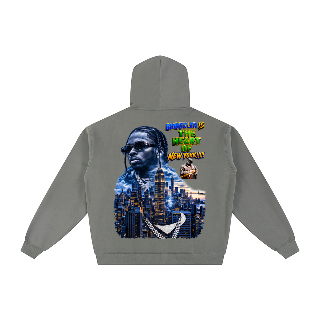 Essential Fleece Zip-Through Hoodie