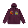 Essential Heavyweight High Neck  Zip-Up Hoodie