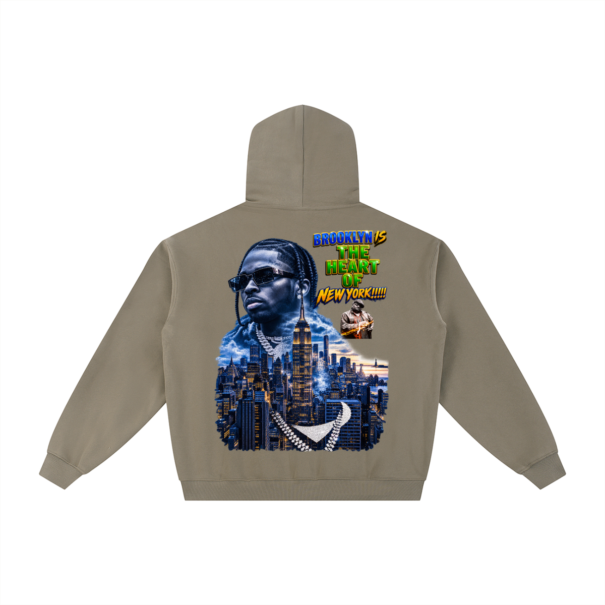 Essential Fleece Zip-Through Hoodie