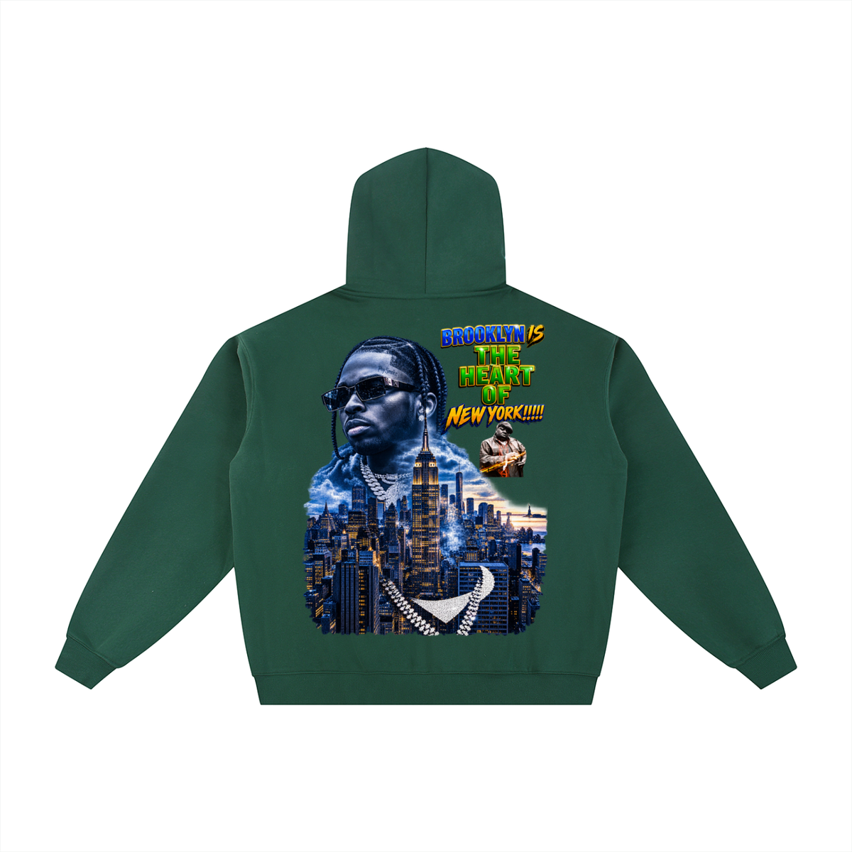Essential Fleece Zip-Through Hoodie